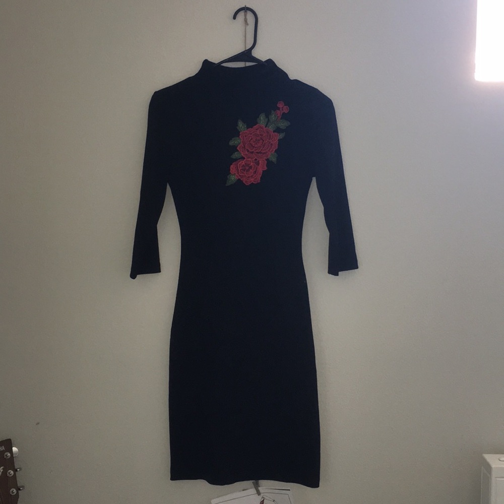 Body-con dress.